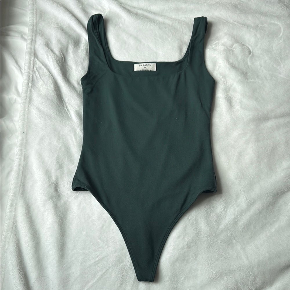 Dark Green Bodysuit Aritzia